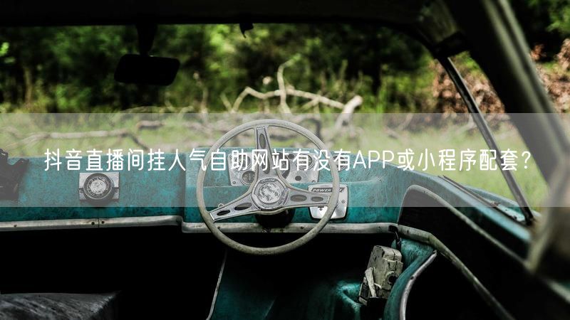 抖音直播间挂人气自助网站有没有APP或小程序配套？